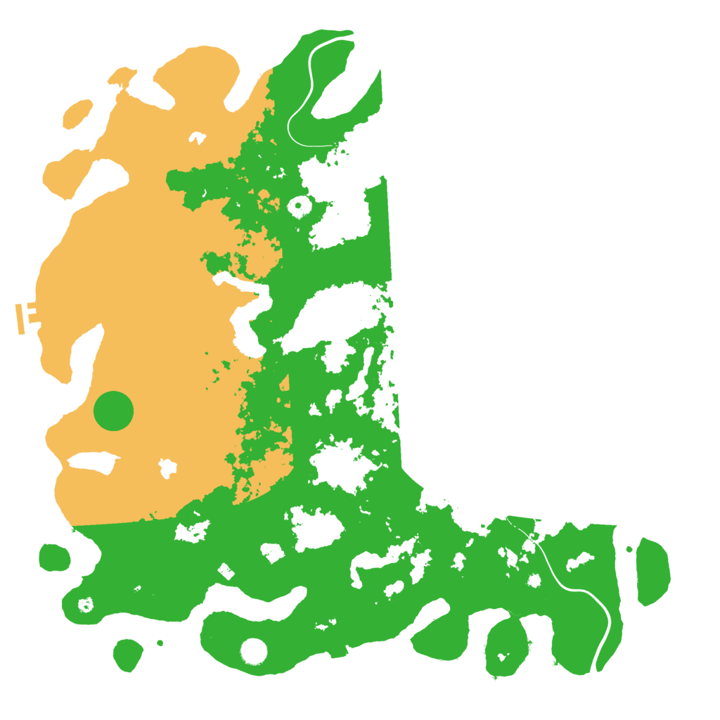 Biome Rust Map: Procedural Map, Size: 4750, Seed: 1891242595