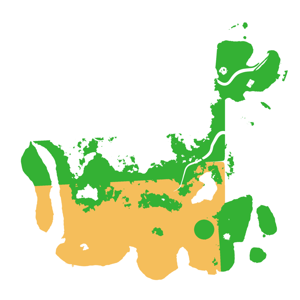 Biome Rust Map: Procedural Map, Size: 4000, Seed: 154173131