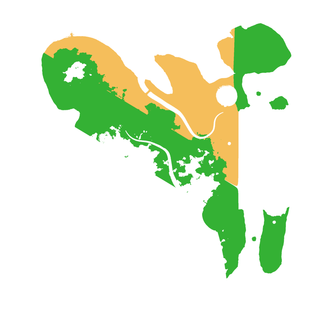 Biome Rust Map: Procedural Map, Size: 2800, Seed: 1143986688