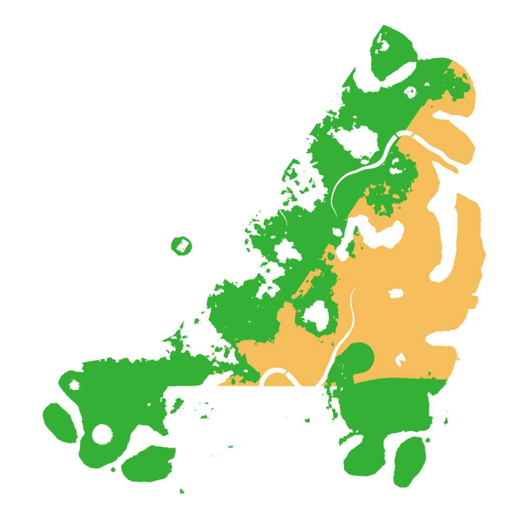 Biome Rust Map: Procedural Map, Size: 4500, Seed: 1719171264