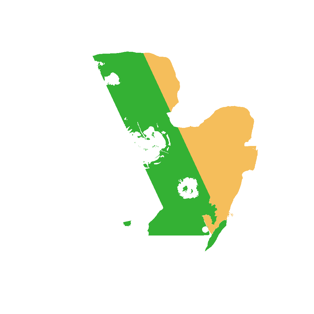 Biome Rust Map: Procedural Map, Size: 1500, Seed: 54673