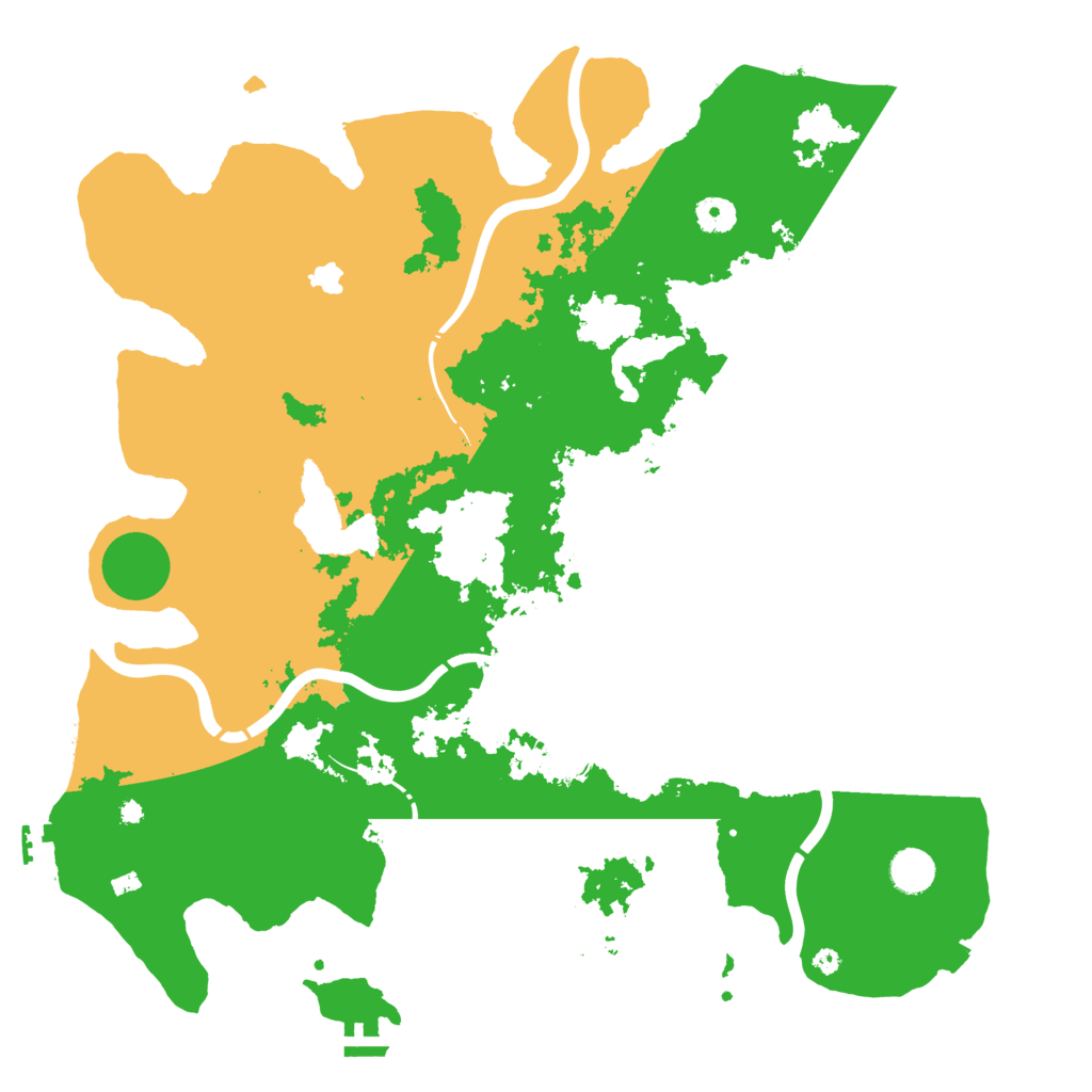 Biome Rust Map: Procedural Map, Size: 4250, Seed: 580053935