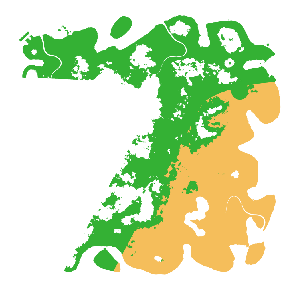 Biome Rust Map: Procedural Map, Size: 4750, Seed: 289645556