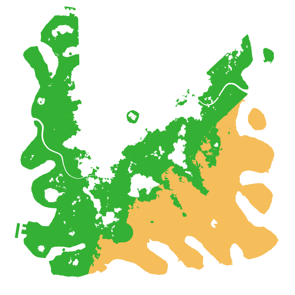Biome Rust Map: Procedural Map, Size: 4000, Seed: 925595059