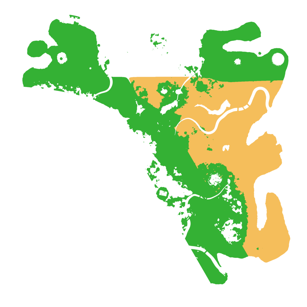 Biome Rust Map: Procedural Map, Size: 4333, Seed: 6032025