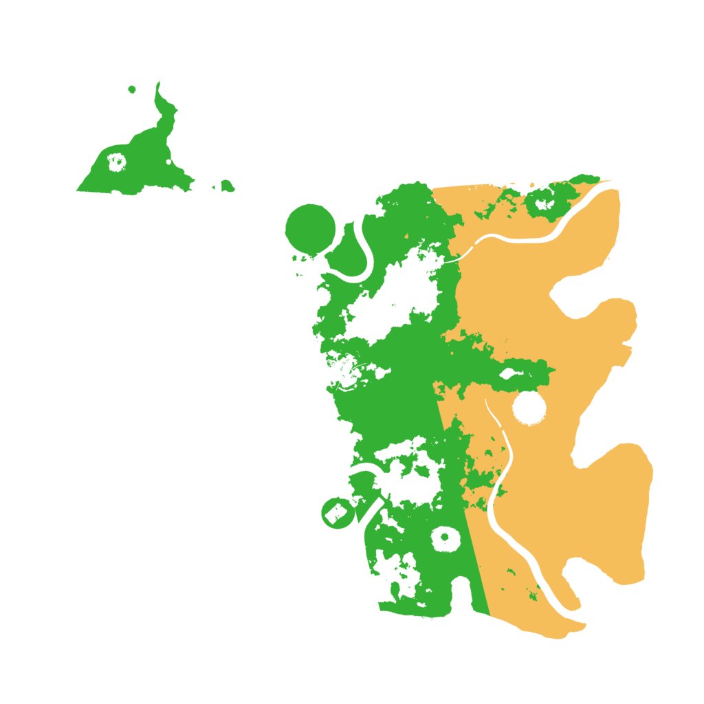Biome Rust Map: Procedural Map, Size: 3750, Seed: 232765295
