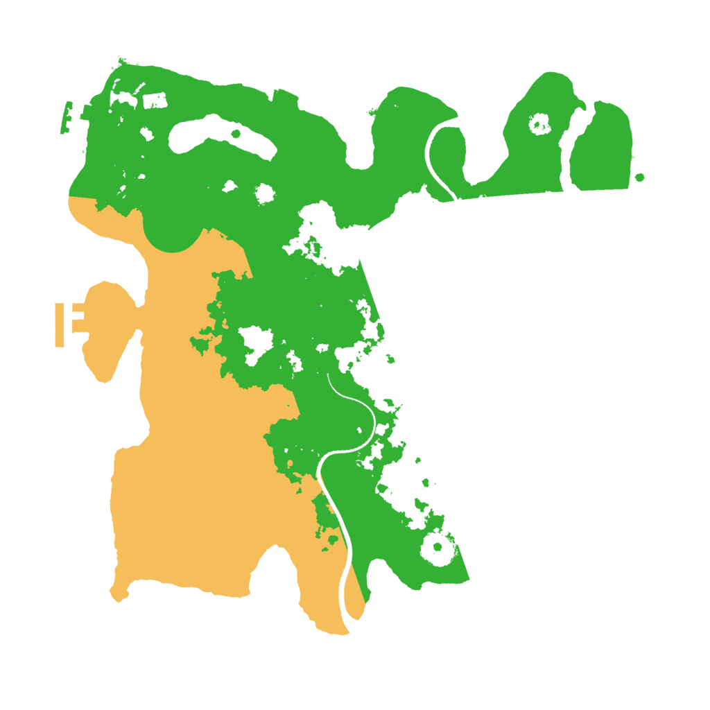 Biome Rust Map: Procedural Map, Size: 3250, Seed: 87347281