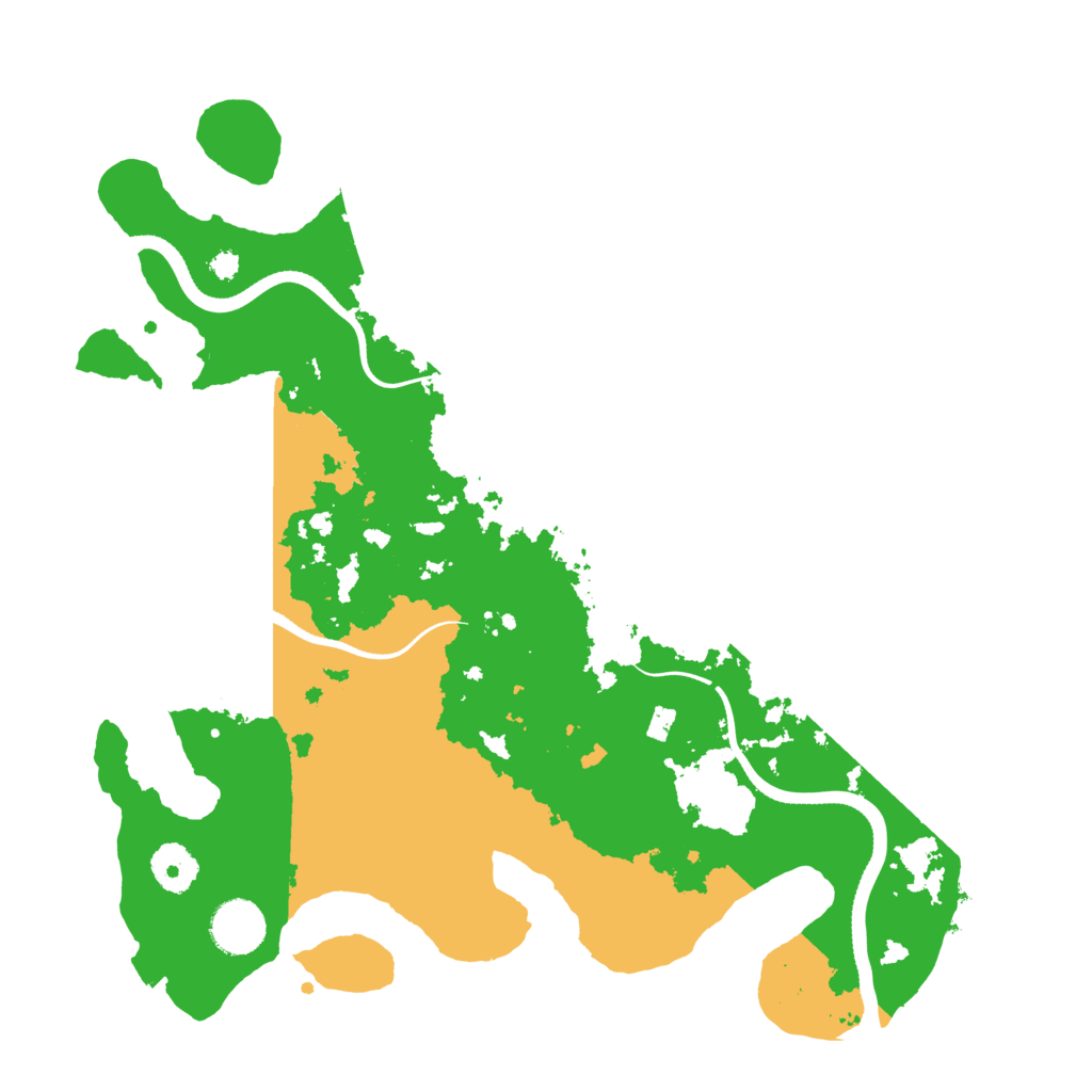 Biome Rust Map: Procedural Map, Size: 3500, Seed: 1724492