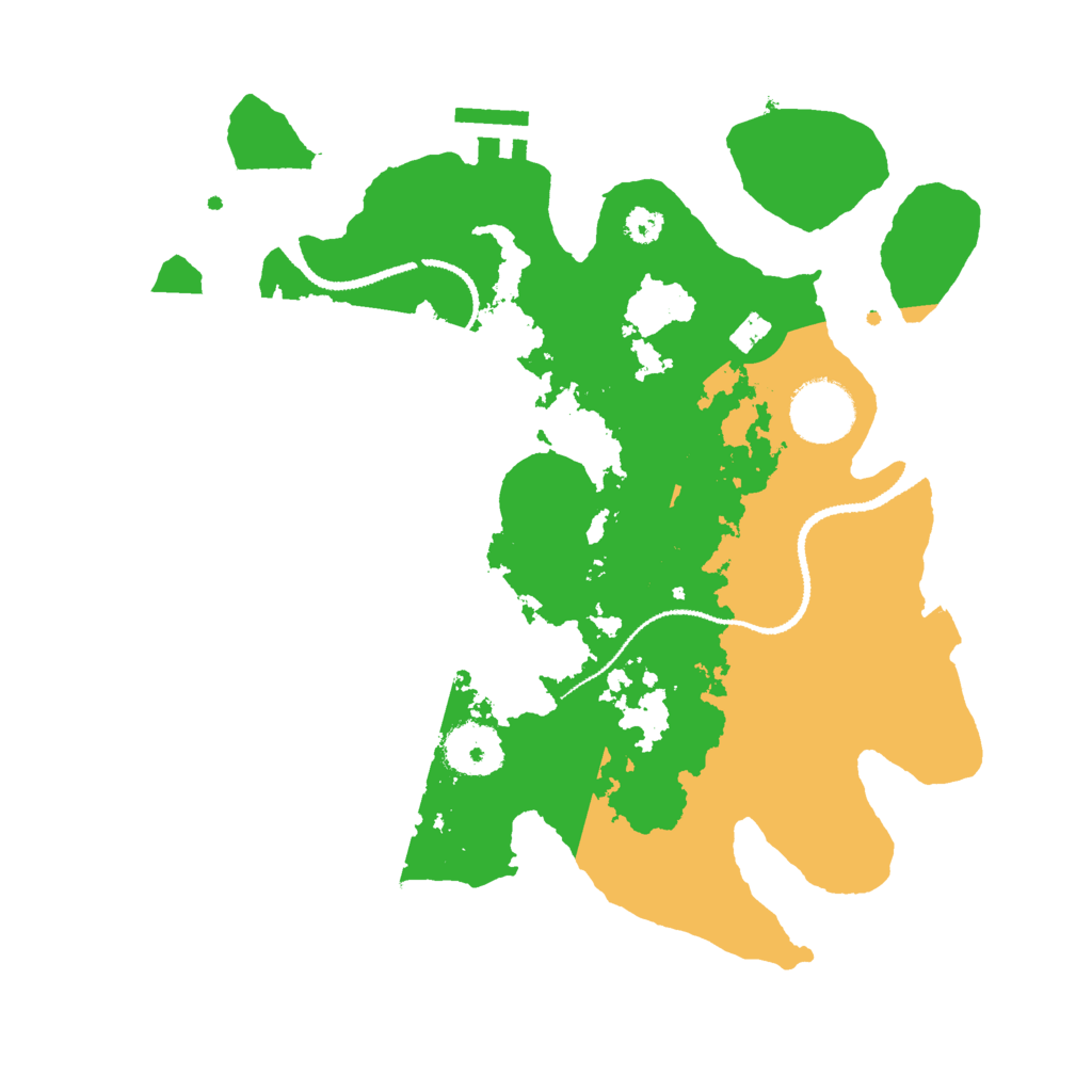 Biome Rust Map: Procedural Map, Size: 3000, Seed: 1817628978