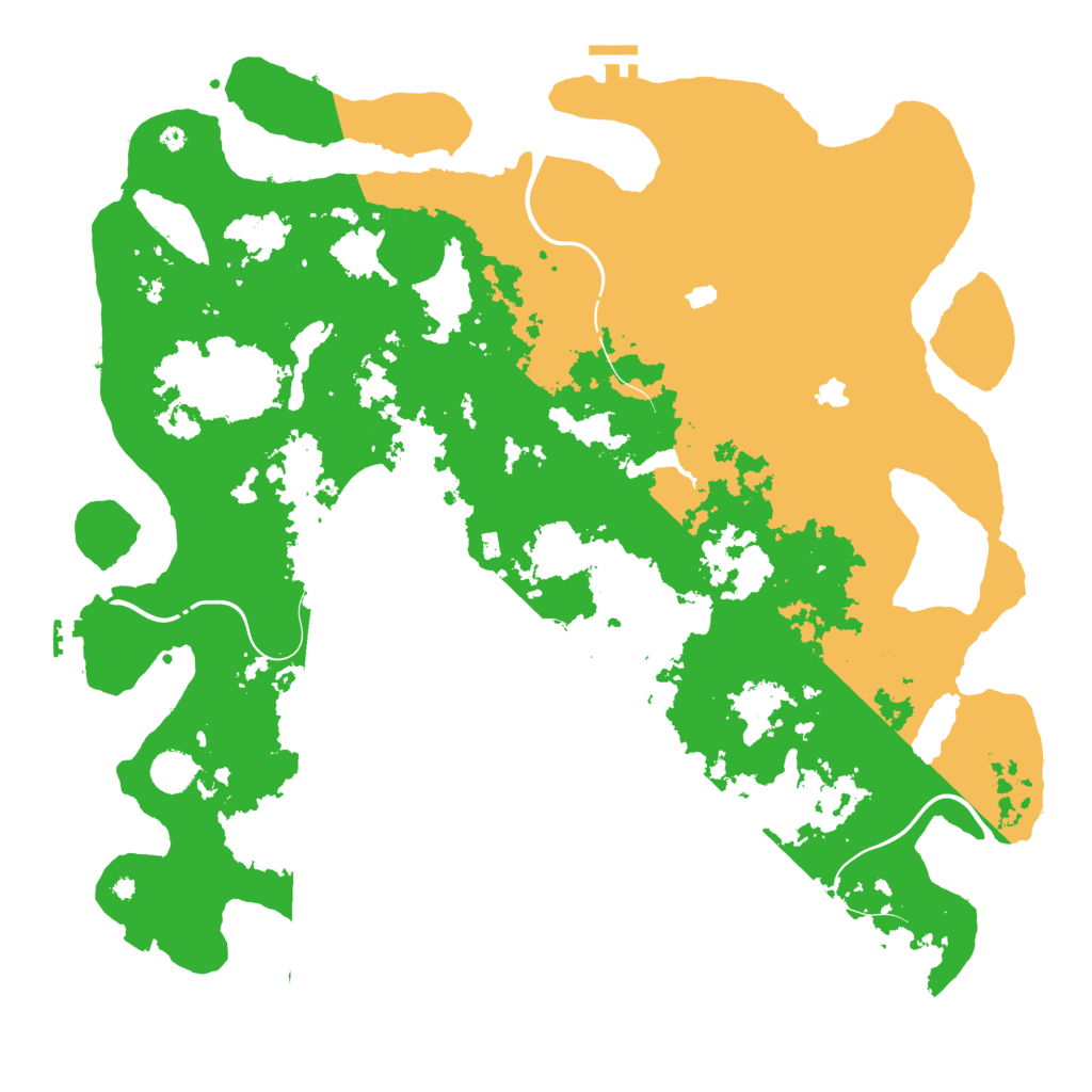 Biome Rust Map: Procedural Map, Size: 4500, Seed: 403321173
