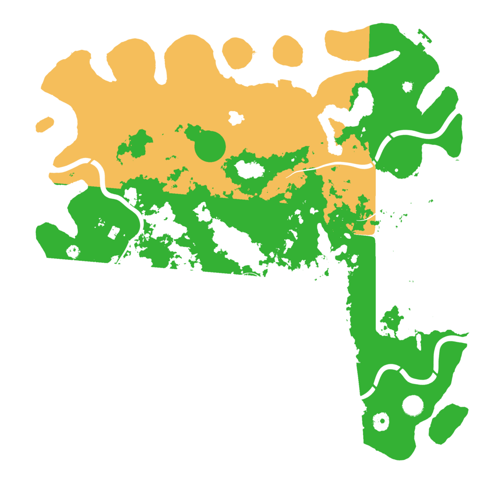 Biome Rust Map: Procedural Map, Size: 4250, Seed: 811846436