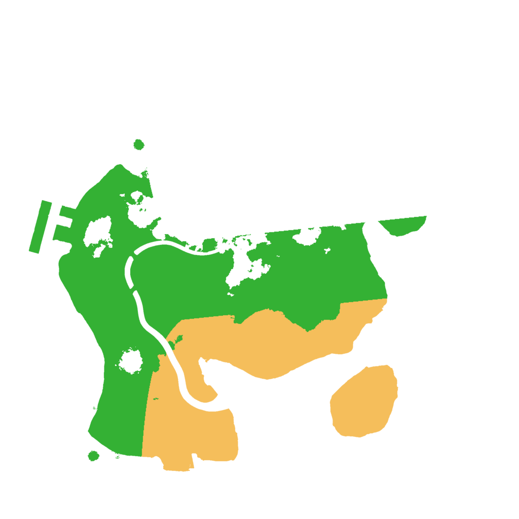 Biome Rust Map: Procedural Map, Size: 1987, Seed: 31000