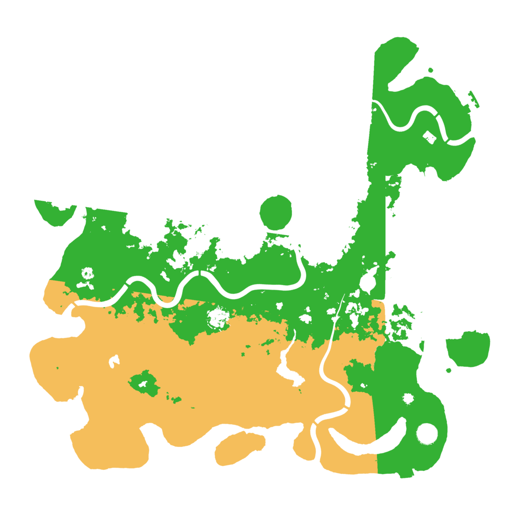 Biome Rust Map: Procedural Map, Size: 4250, Seed: 750801581