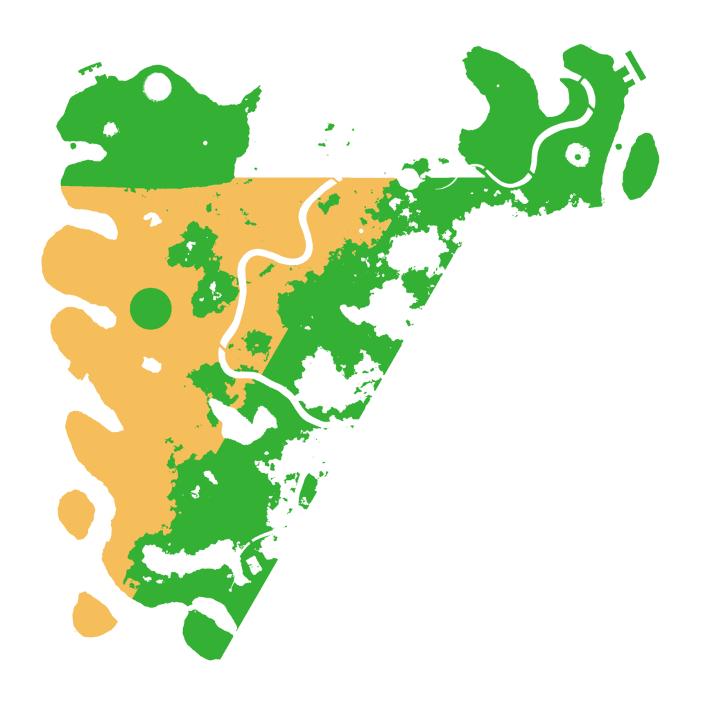 Biome Rust Map: Procedural Map, Size: 4500, Seed: 1829690851