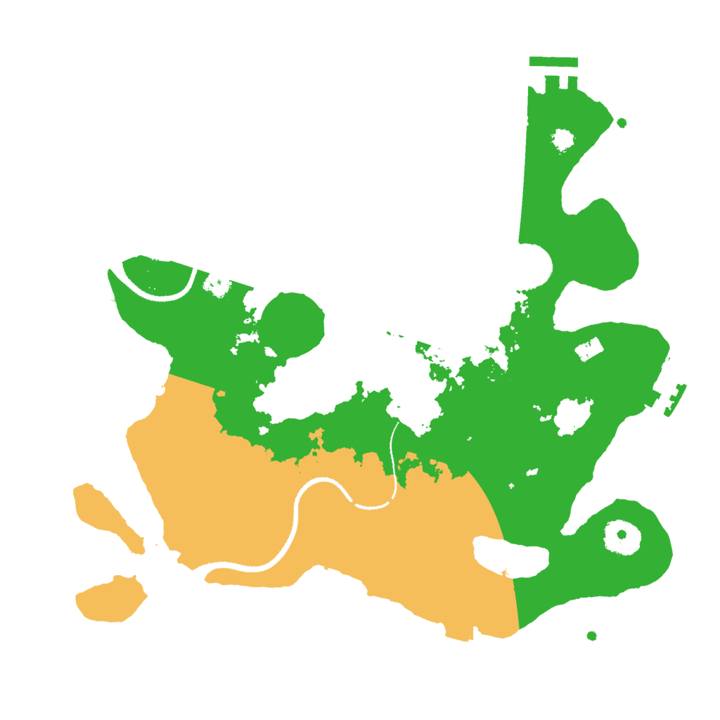 Biome Rust Map: Procedural Map, Size: 3000, Seed: 7902