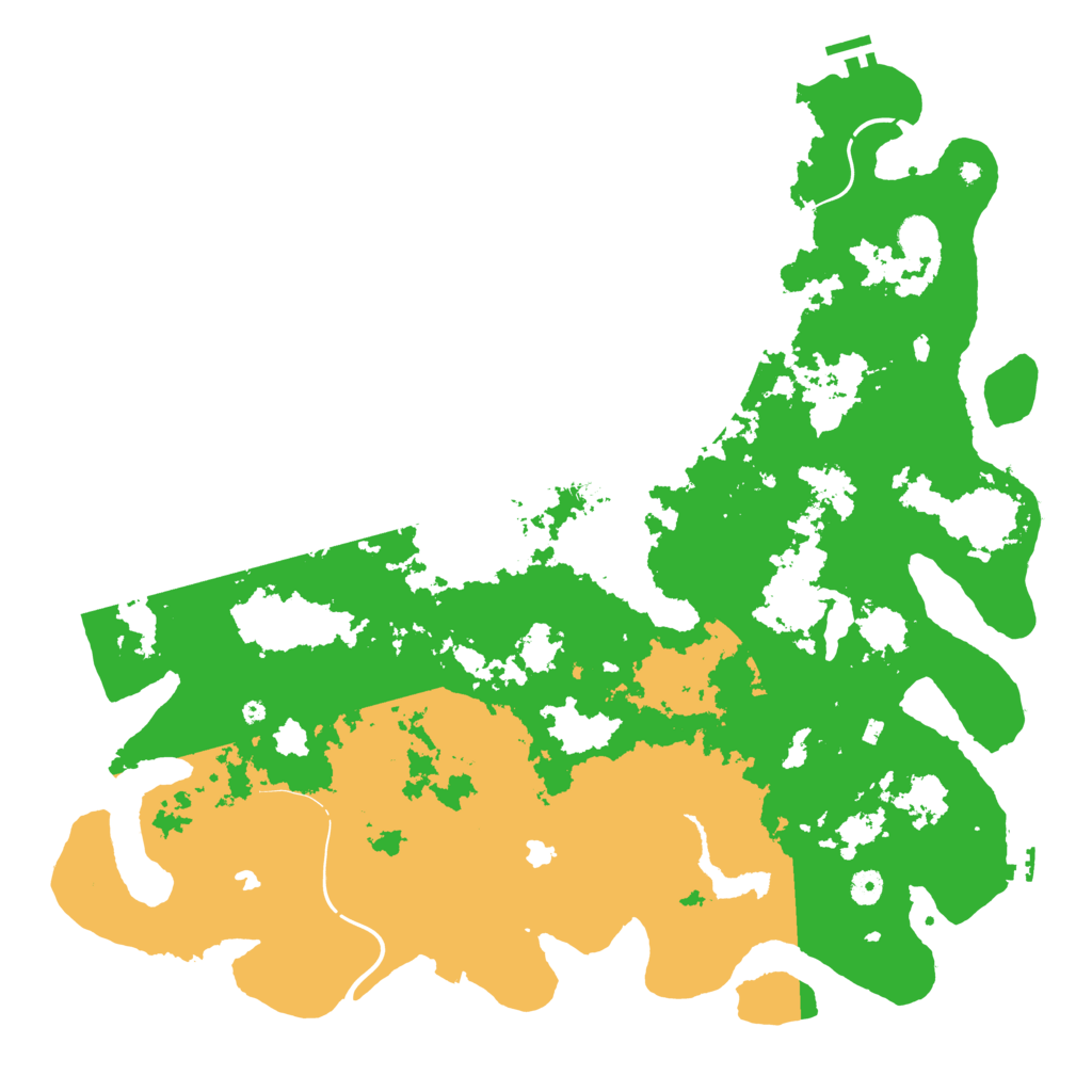 Biome Rust Map: Procedural Map, Size: 4800, Seed: 1906854215