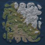 Thumbnail Rust Map: Procedural Map, Size: 4500, Seed: 433356069, 15 Monuments