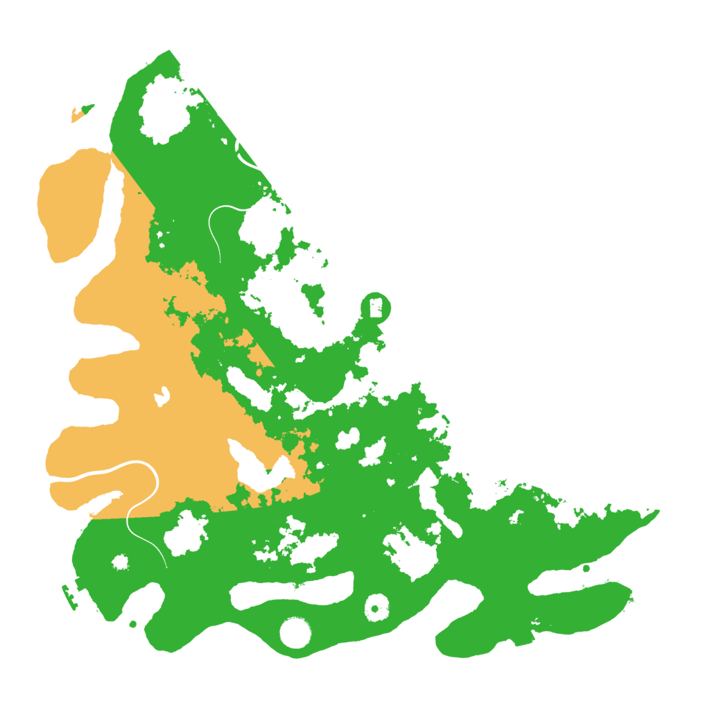 Biome Rust Map: Procedural Map, Size: 4000, Seed: 254585632