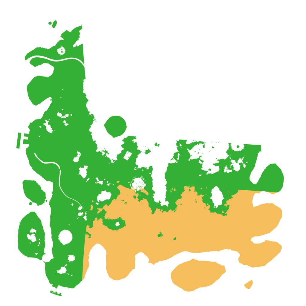 Biome Rust Map: Procedural Map, Size: 3900, Seed: 362025