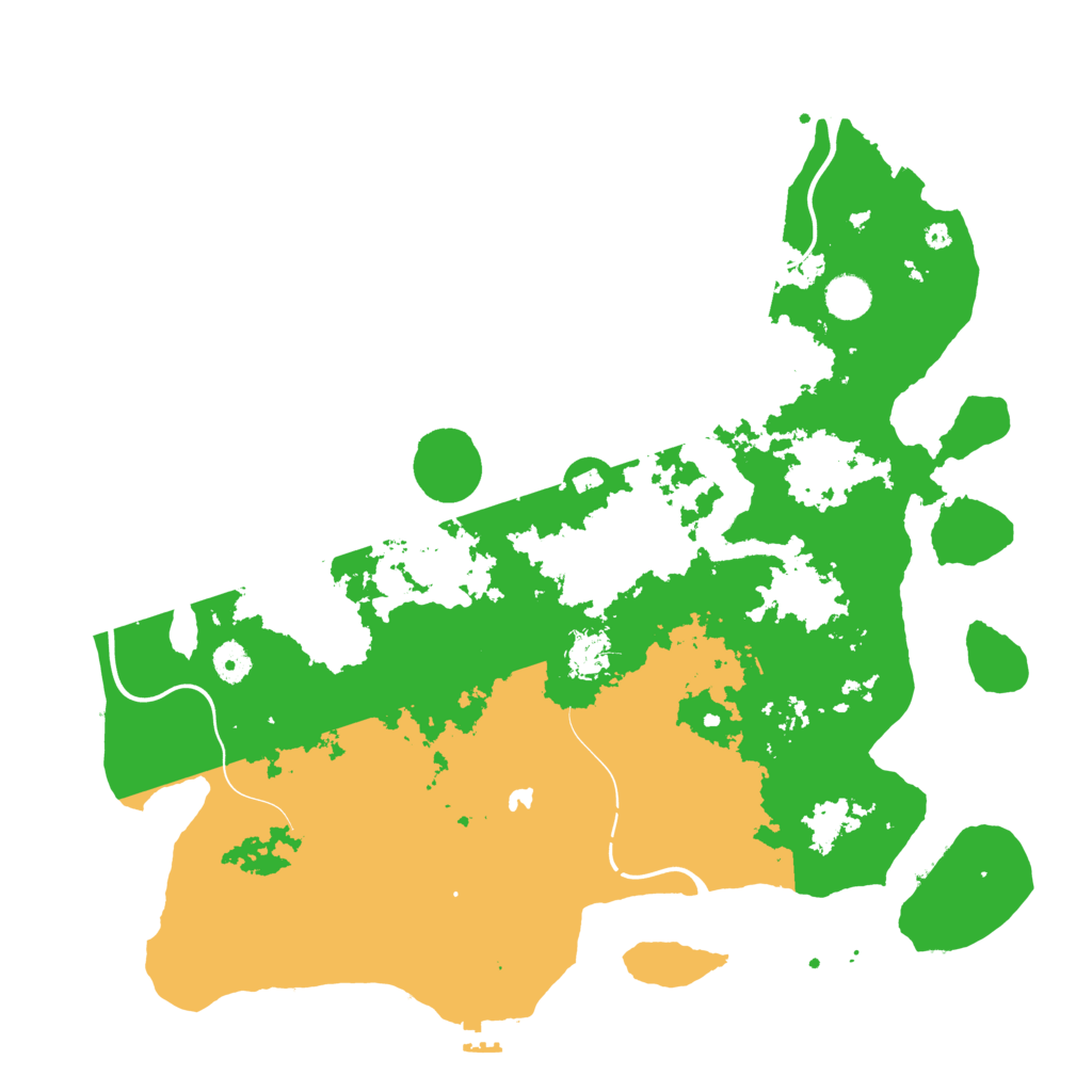 Biome Rust Map: Procedural Map, Size: 4250, Seed: 1269146106