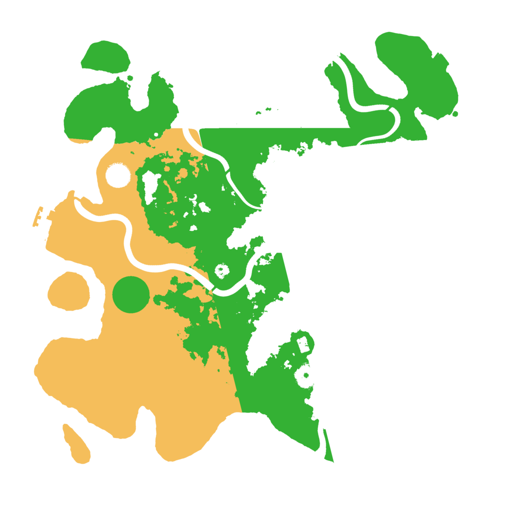 Biome Rust Map: Procedural Map, Size: 3650, Seed: 1365210471