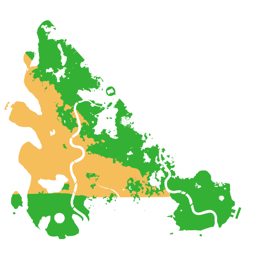 Biome Rust Map: Procedural Map, Size: 4500, Seed: 1182735988