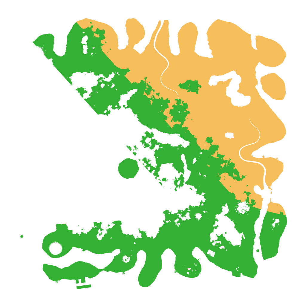 Biome Rust Map: Procedural Map, Size: 4250, Seed: 682692799