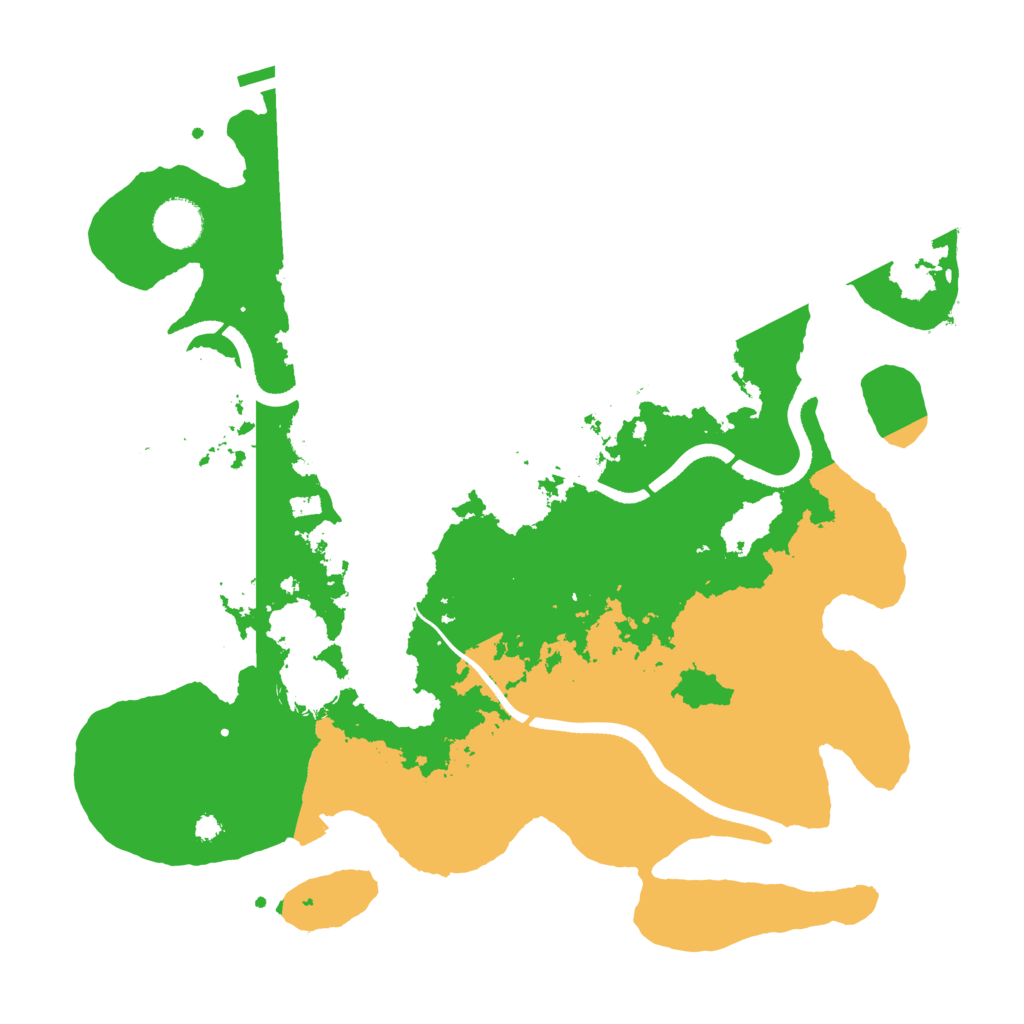 Biome Rust Map: Procedural Map, Size: 3650, Seed: 82662407