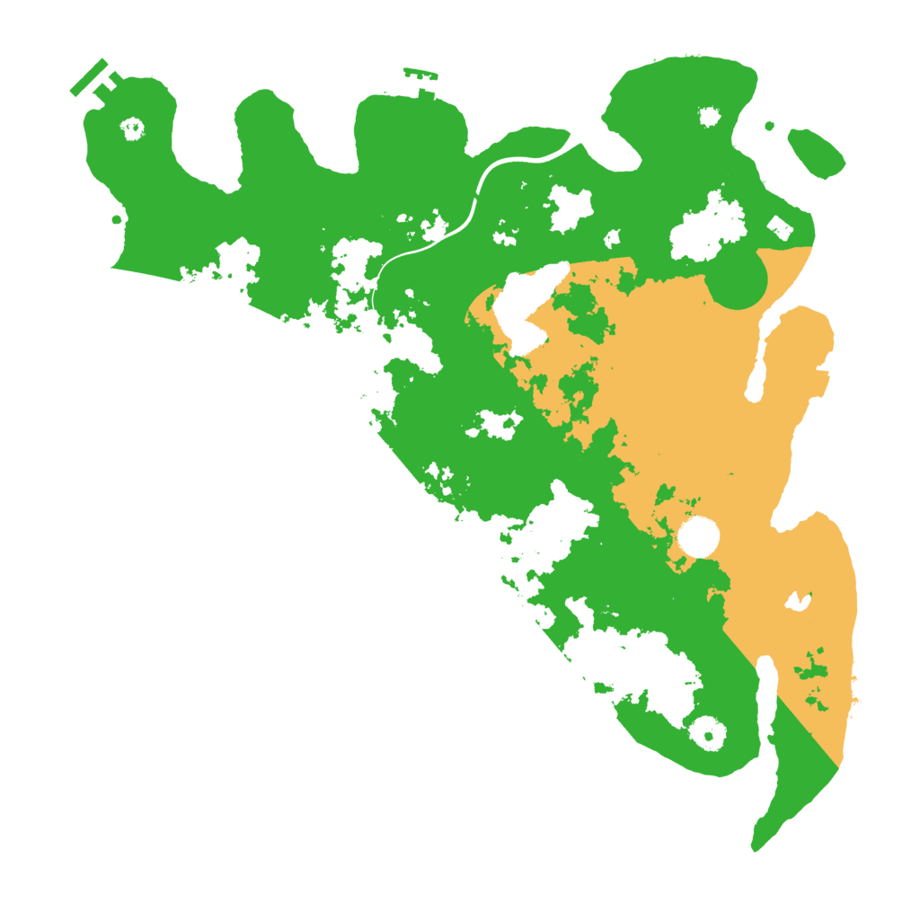 Biome Rust Map: Procedural Map, Size: 4000, Seed: 932760