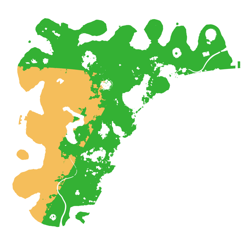Biome Rust Map: Procedural Map, Size: 4000, Seed: 2130038306