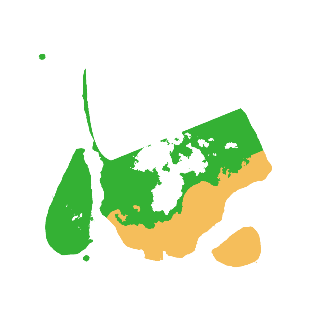 Biome Rust Map: Procedural Map, Size: 2000, Seed: 200912916