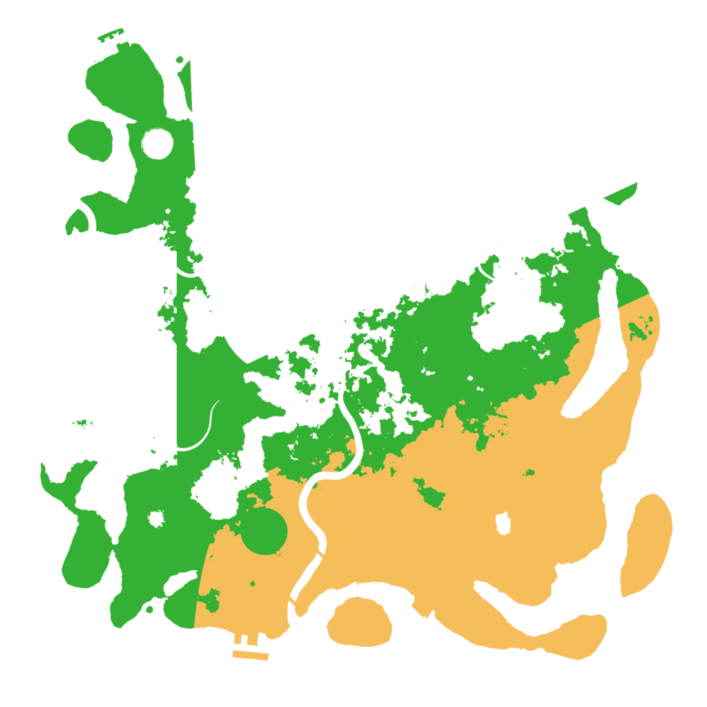 Biome Rust Map: Procedural Map, Size: 4000, Seed: 633446074