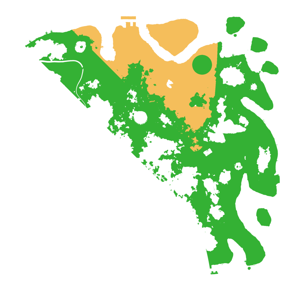 Biome Rust Map: Procedural Map, Size: 4000, Seed: 535666900