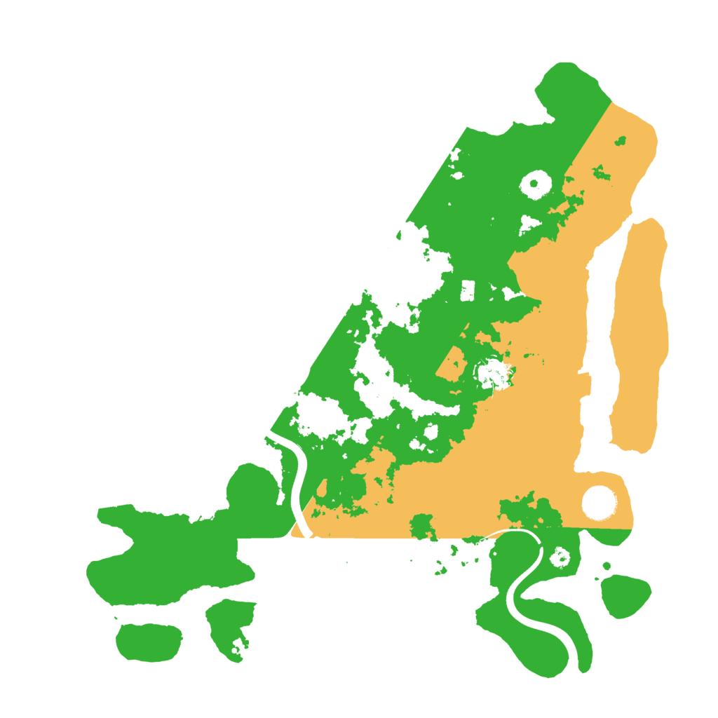 Biome Rust Map: Procedural Map, Size: 3650, Seed: 1316550