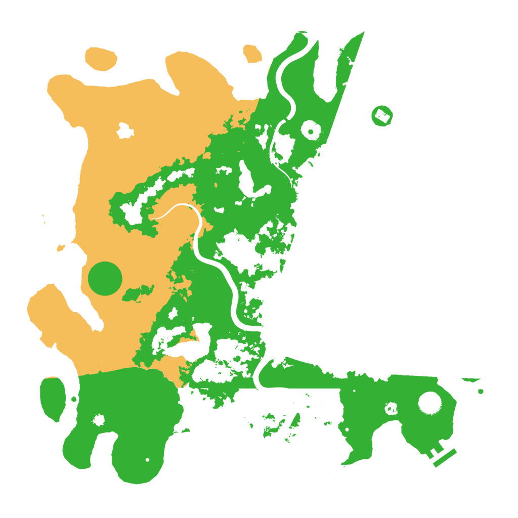 Biome Rust Map: Procedural Map, Size: 4000, Seed: 1152838667