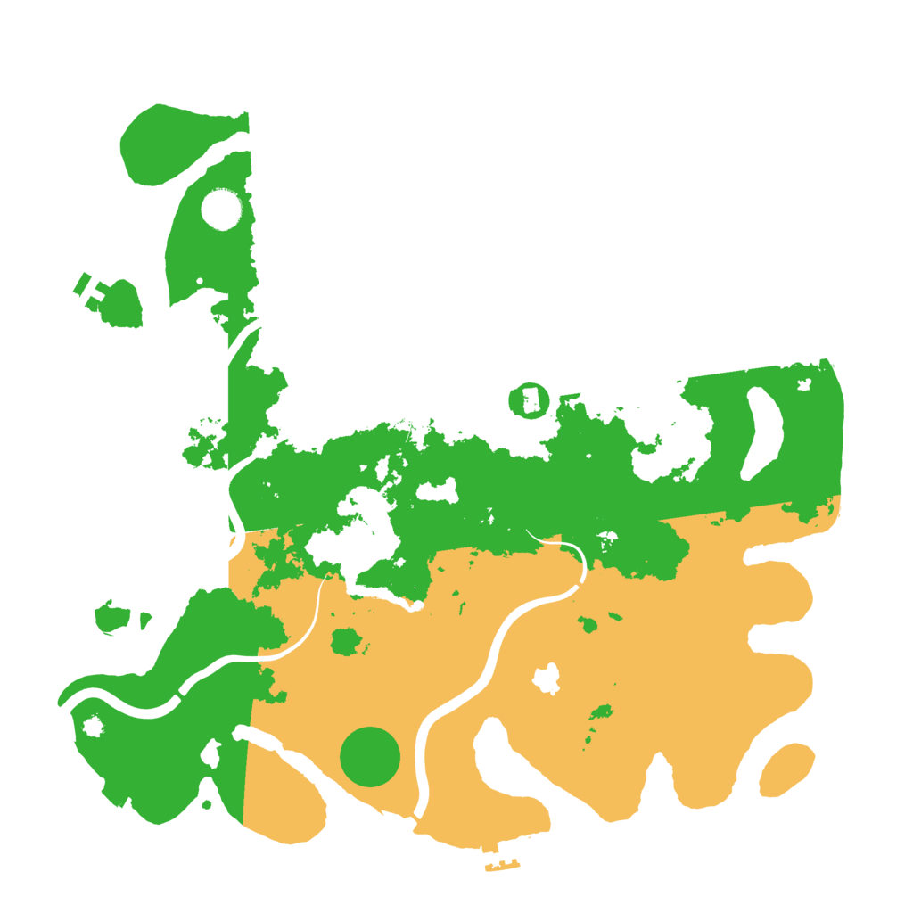 Biome Rust Map: Procedural Map, Size: 4000, Seed: 16479641