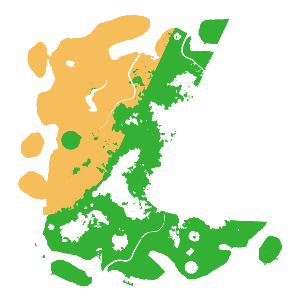 Biome Rust Map: Procedural Map, Size: 4250, Seed: 1887264057