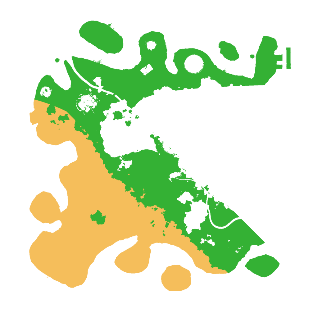 Biome Rust Map: Procedural Map, Size: 3000, Seed: 2050298798