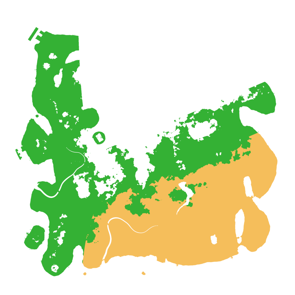 Biome Rust Map: Procedural Map, Size: 4000, Seed: 720894180