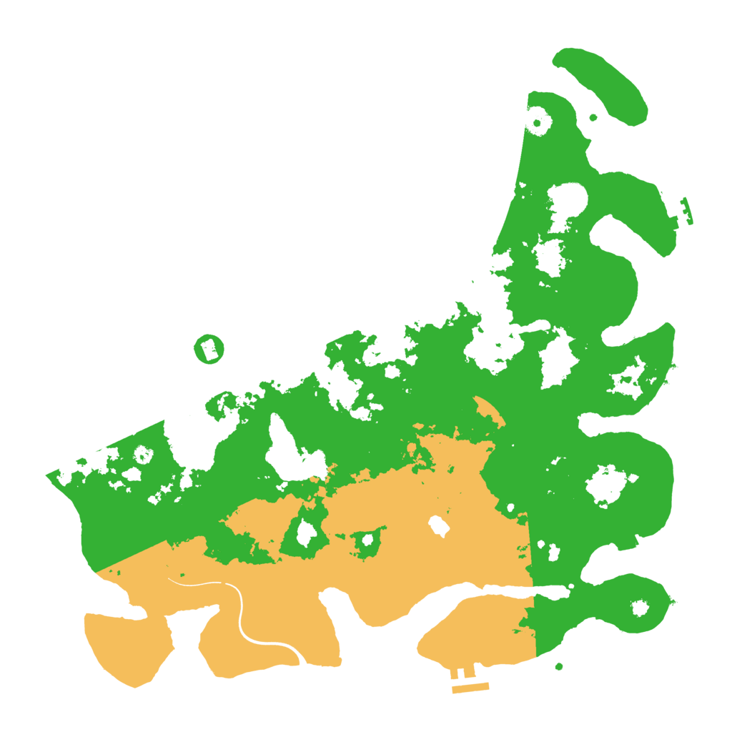 Biome Rust Map: Procedural Map, Size: 4000, Seed: 1026395051
