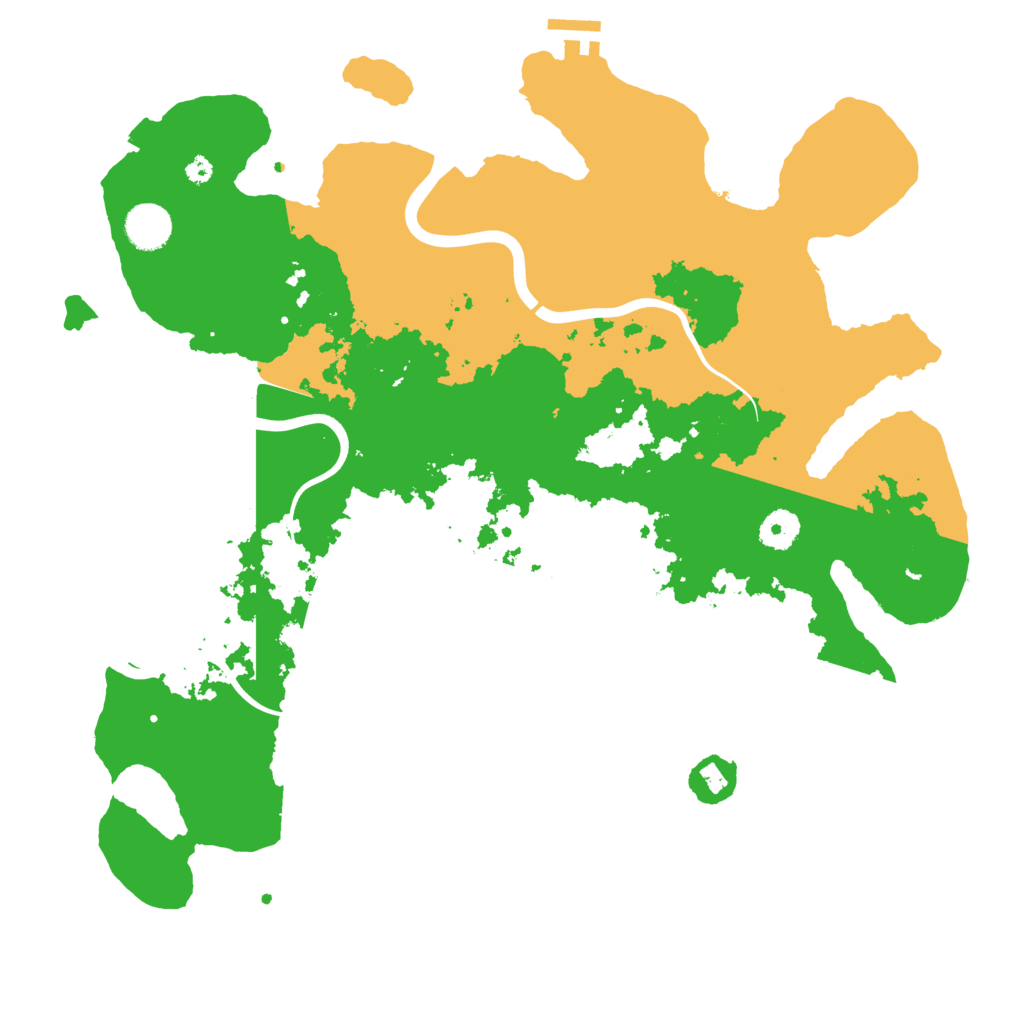 Biome Rust Map: Procedural Map, Size: 3900, Seed: 1562882882