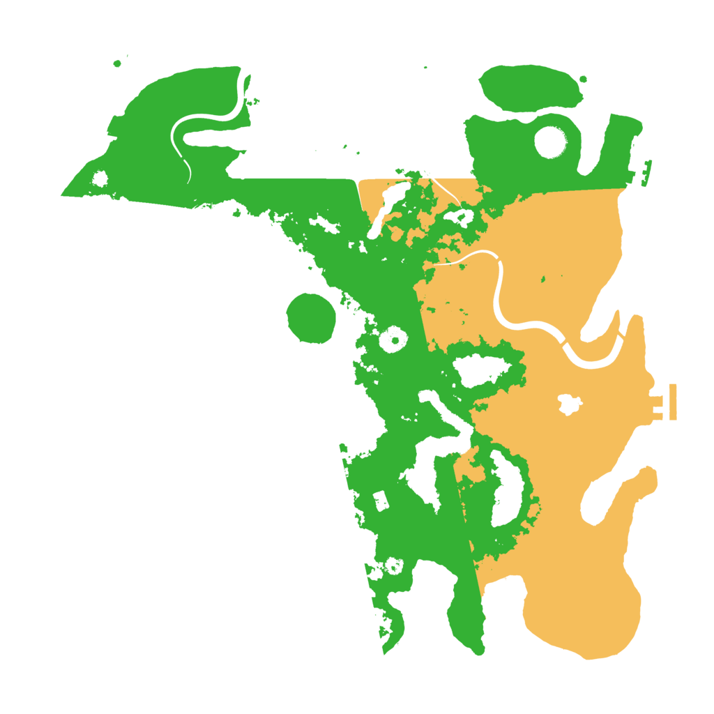 Biome Rust Map: Procedural Map, Size: 4000, Seed: 10352896