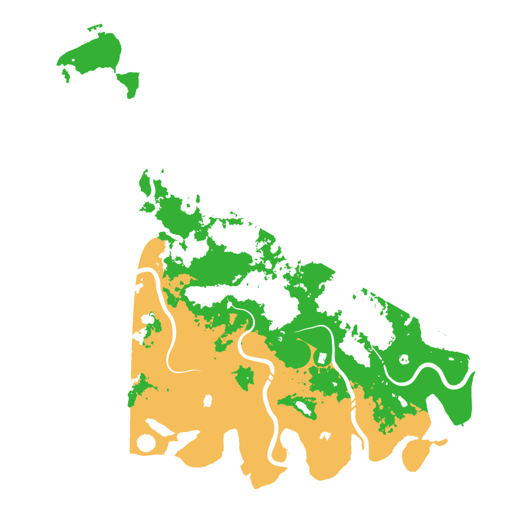 Biome Rust Map: Procedural Map, Size: 5000, Seed: 369844258