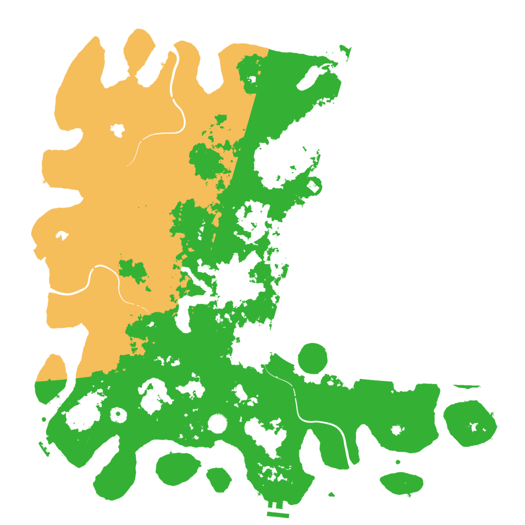 Biome Rust Map: Procedural Map, Size: 4800, Seed: 1134319904
