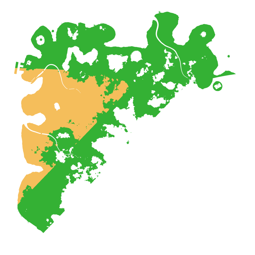 Biome Rust Map: Procedural Map, Size: 4250, Seed: 184678560