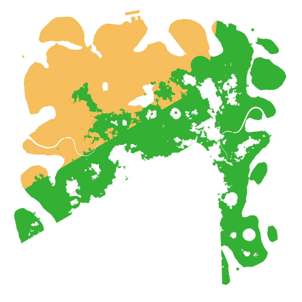 Biome Rust Map: Procedural Map, Size: 4250, Seed: 684635