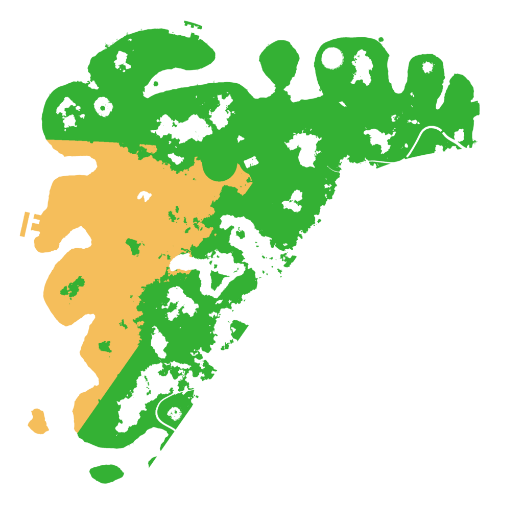 Biome Rust Map: Procedural Map, Size: 4250, Seed: 311835043