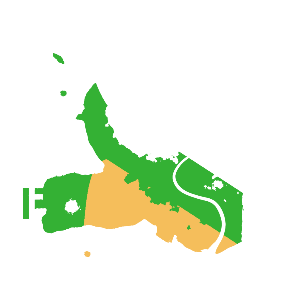 Biome Rust Map: Procedural Map, Size: 2000, Seed: 1947177230