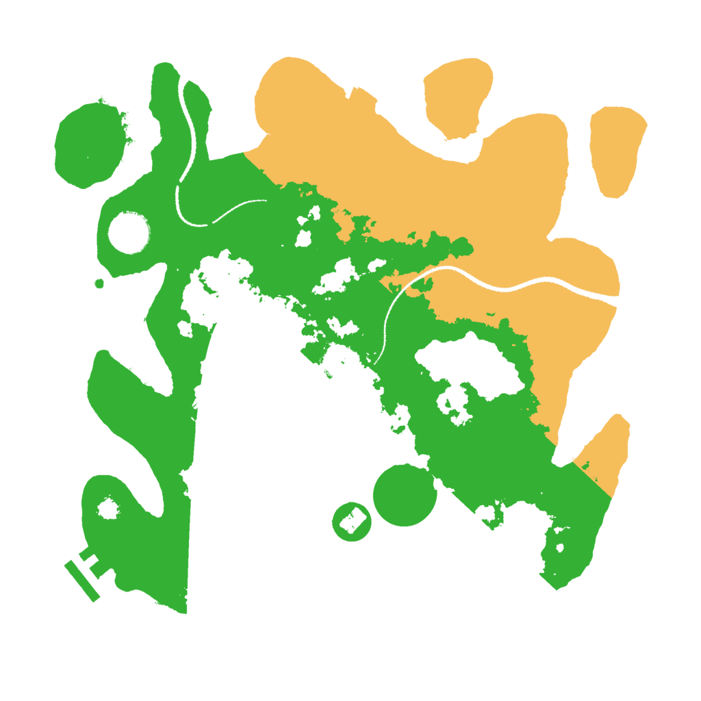 Biome Rust Map: Procedural Map, Size: 3000, Seed: 22081944