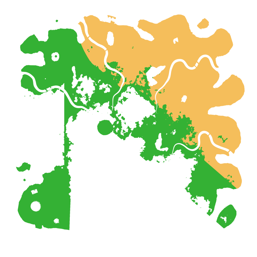 Biome Rust Map: Procedural Map, Size: 4500, Seed: 1159443908